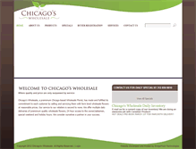 Tablet Screenshot of chicagoswholesale.com